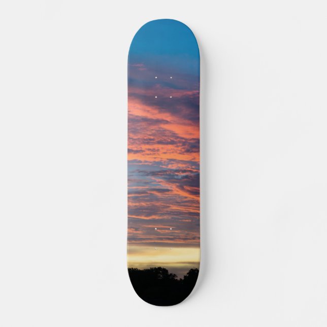 Skateboard Espectacular puesta de sol Kakadu Australia panorá (Anverso)