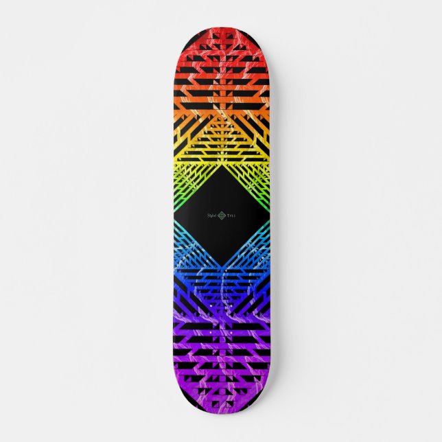 Skateboard Espectro ( Arcoíris ) (Anverso )