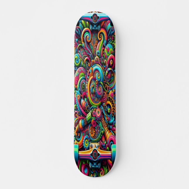 Skateboard "Espectro Splendor" (Anverso )