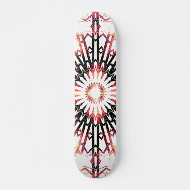 Skateboard Espejo de onda de sonido invertido (Anverso )