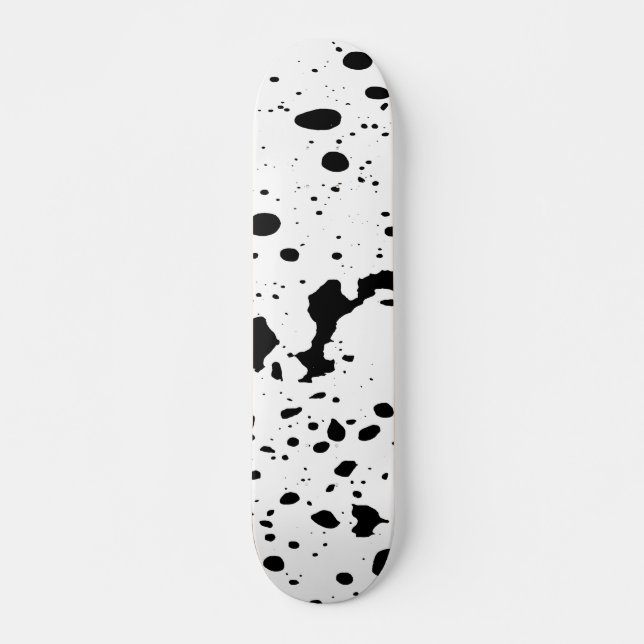 Skateboard Espejo monocromo (Anverso )
