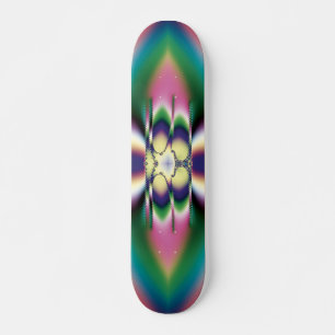 Skateboard Espejos arcoiris