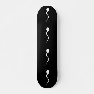 Skateboard ¡Esperma en las ruedas!