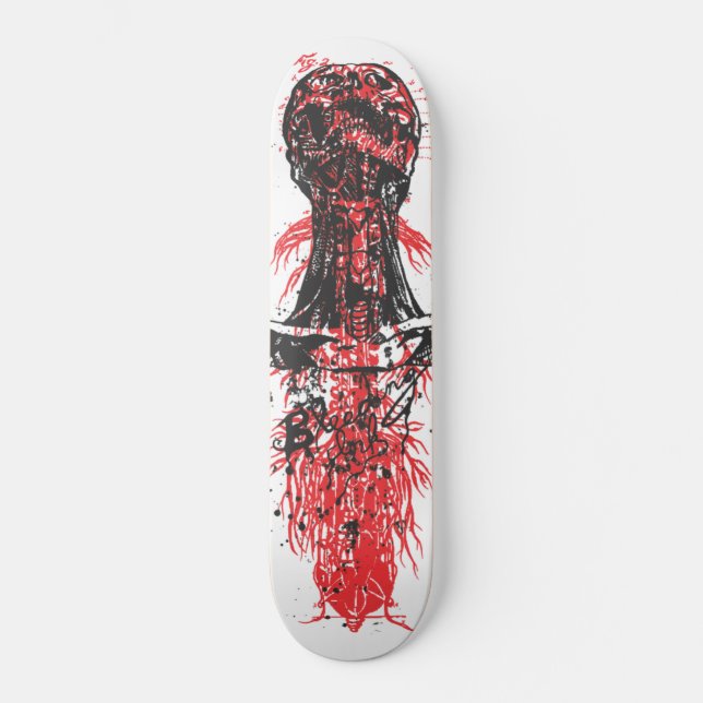 Skateboard Espina dorsal del cuello del cerebro (Anverso)