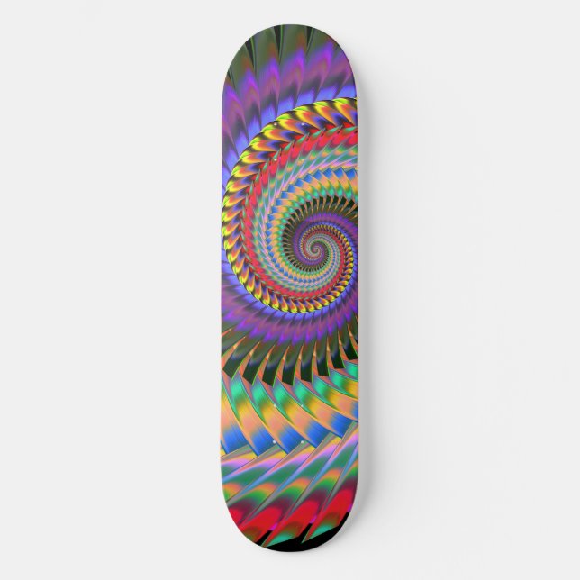 Skateboard Espiral 7 (Anverso)
