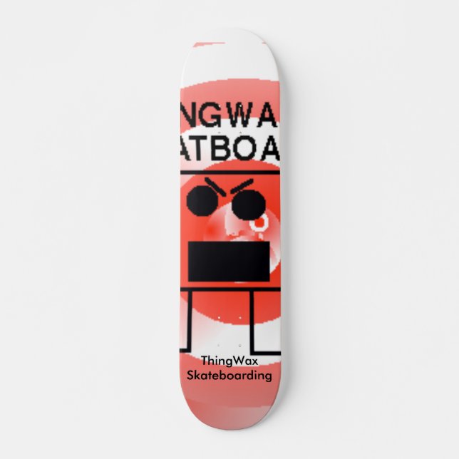 Skateboard Espiral de Thingwax (Anverso )