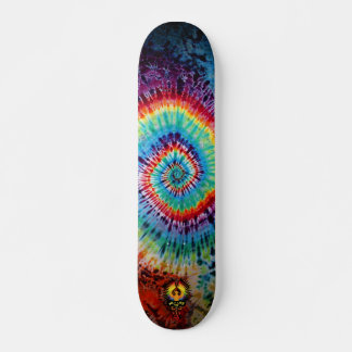 Skateboard Espiral Tie Dye