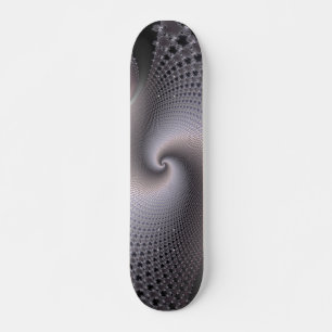 Skateboard Espirales interminables - Arte Fractal