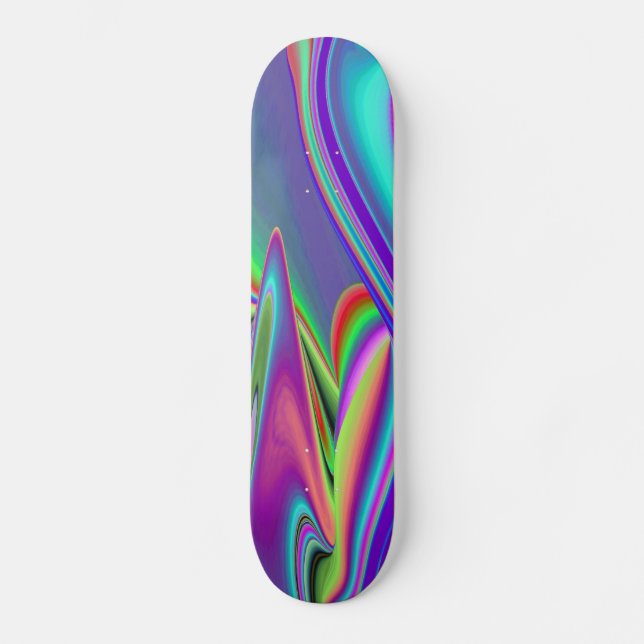 Skateboard Espíritu de la brisa de verano Resumen de pluviosi (Anverso)