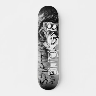 Skateboard espíritus y pollos