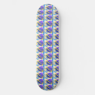 Skateboard Esplash de pintura abstracta moderna