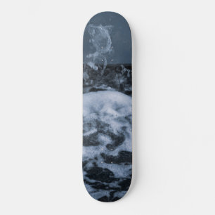 Skateboard Espuma de océano salpica acercamiento 1