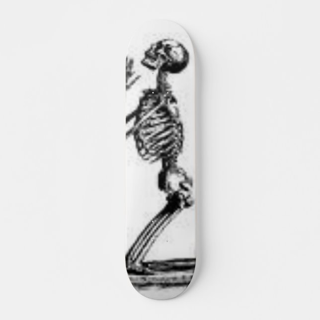Skateboard esqueleto (Anverso )