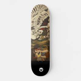 Skateboard esqueleto gigante
