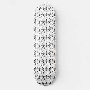 Skateboard Esqueletos bailarines Halloween Thunder_Cove