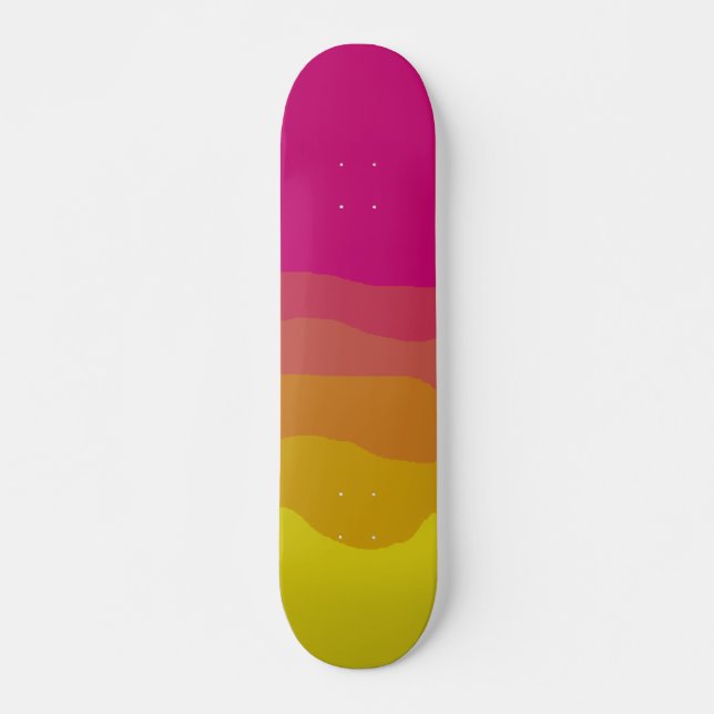 Skateboard Esquina arcoiris (Anverso )