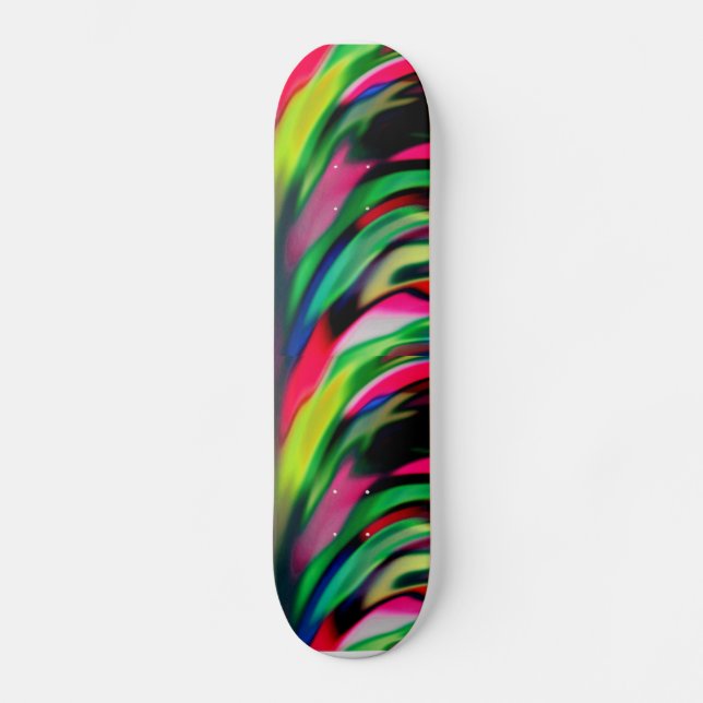 Skateboard Esquina arcoiris (Anverso)