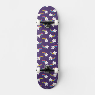 Skateboard Esquina de las Estrellas del Arcoiris