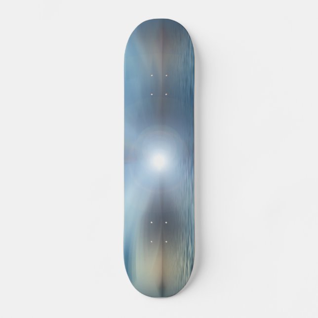 Skateboard Esquinas de Ocean Sunrise (Anverso)