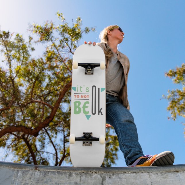 Skateboard Está bien no estar bien (Exterior 1)