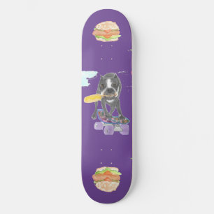 Skateboard Estaca de patinaje de Boston Terrier 8 de 1/2"