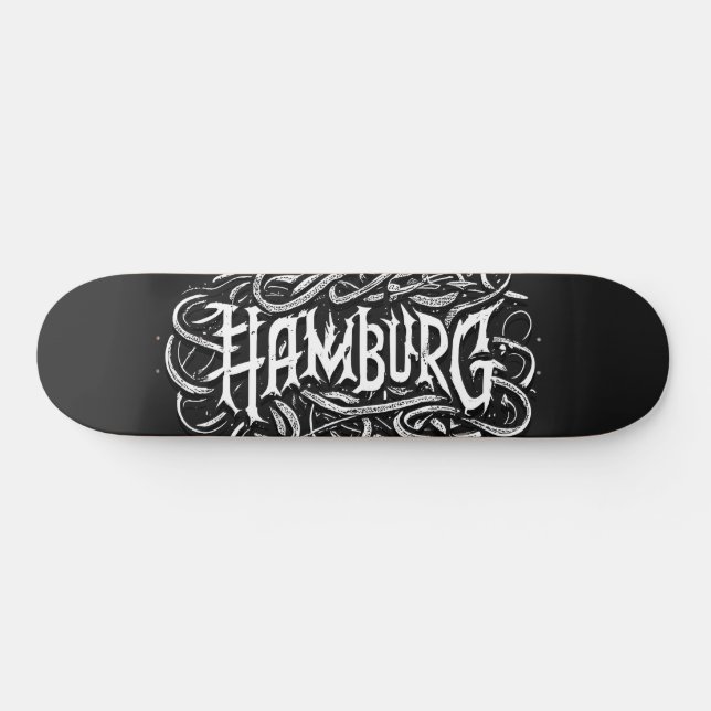 Skateboard Estaca de patinaje de Hamburgo - Música Metalizado (Horz)