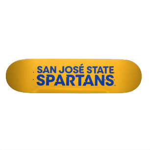 Skateboard Estado Spartans Wordmark de San Jose