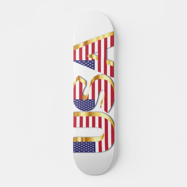 Skateboard Estados Unidos (Anverso )
