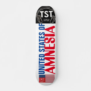 Skateboard ESTADOS UNIDOS DE AMNESIA Patineta, 7¾" Cubierta