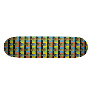 Skateboard Estallido-Arte de las chorreadoras de Bernie