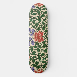 Skateboard Estampado de peonía de Chinoiserie vintage de Owen