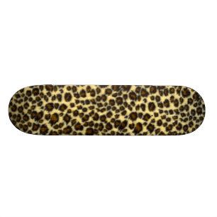 Skateboard Estampado leopardo