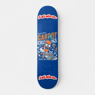 Skateboard Estanque de cereal de zanahoria bruta