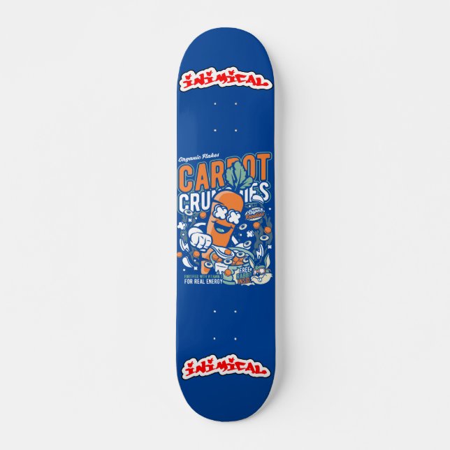 Skateboard Estanque de cereal de zanahoria bruta (Anverso )