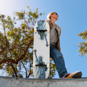 Skateboard Estatua de la libertad