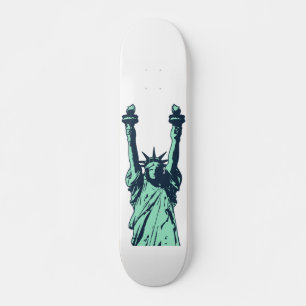 Skateboard Estatua de la Libertad