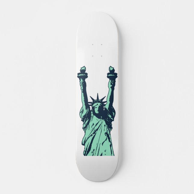 Skateboard Estatua de la Libertad (Anverso )