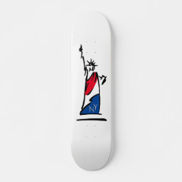 Skateboard Estatua de la Libertad / Lady Liberty Stripes