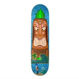 Skateboard Estatua Hawaii de Tiki