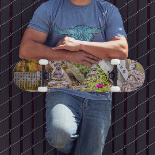 Skateboard Estatuas de Buda en el templo Senko-ji