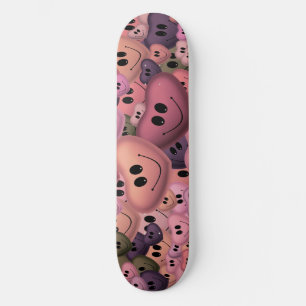 Skateboard Estética de Corazones