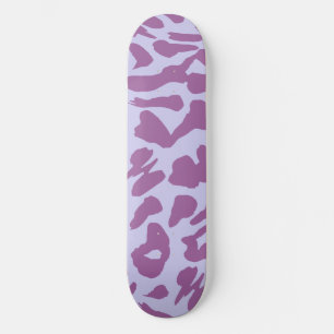 Skateboard Estética Rosa Blanca Genial