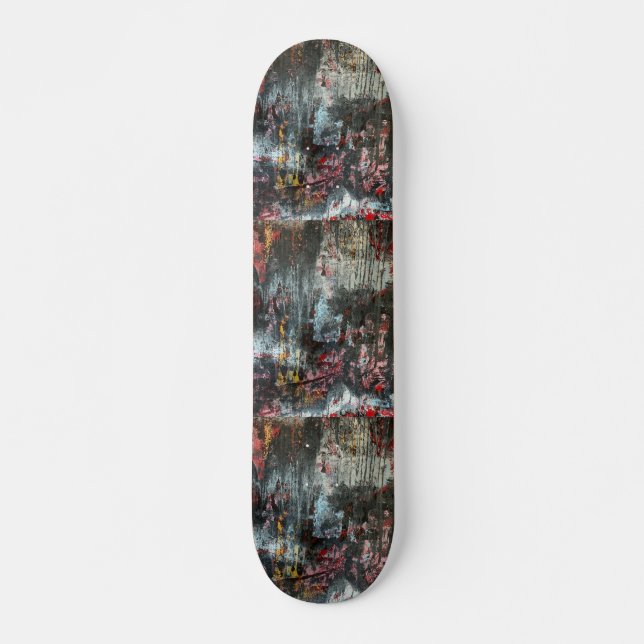 Skateboard Estilo abstracto (Anverso )