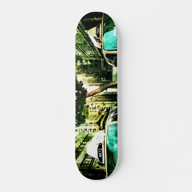 Skateboard Estilo americano del taxi (Anverso )
