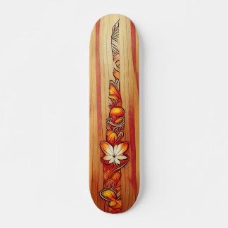 Skateboard Estilo hawaiano