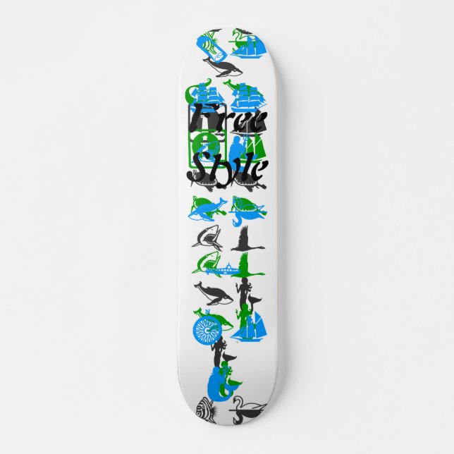 Skateboard Estilo libre (Anverso )