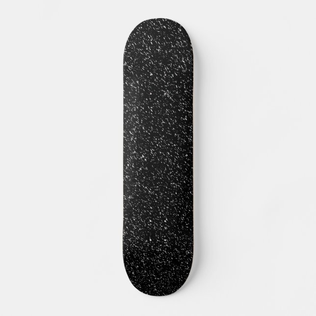 Skateboard Estilo moderno de Piedra Negra - Espacio- (Anverso)