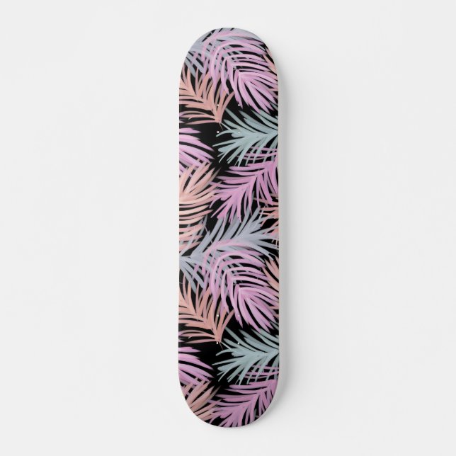 Skateboard Estilo tropical (Anverso )