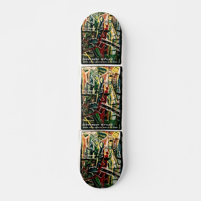 SKATEBOARD ESTILOS DIFERENTES (Anverso )