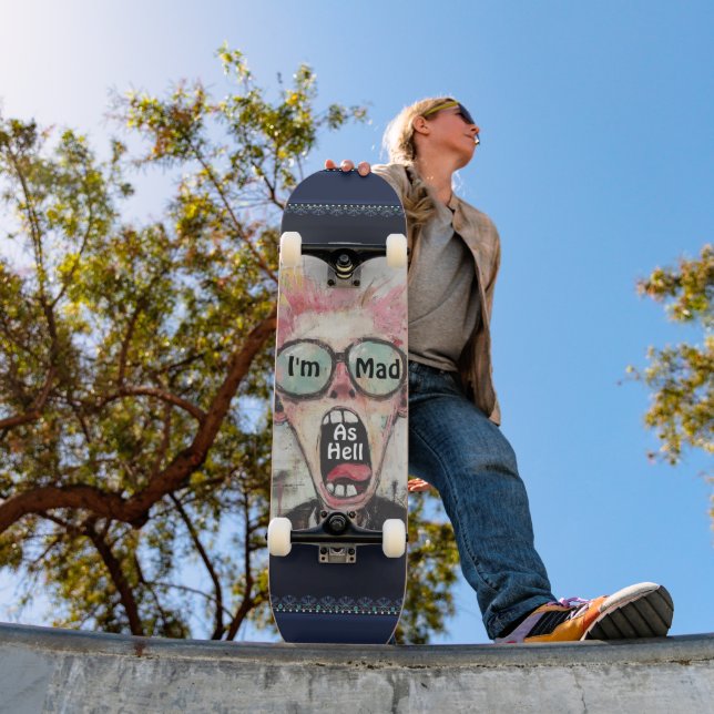 Skateboard Estoy loco por el cielo (Exterior 1)